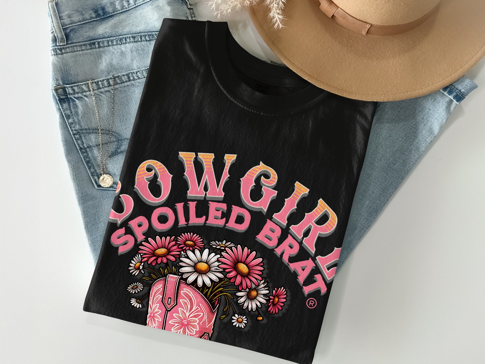 Cowgirl Spoiled Brat Graphic Tee product