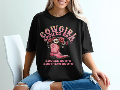 Cowgirl Spoiled Brat Bougee Boots Southern Roots product type