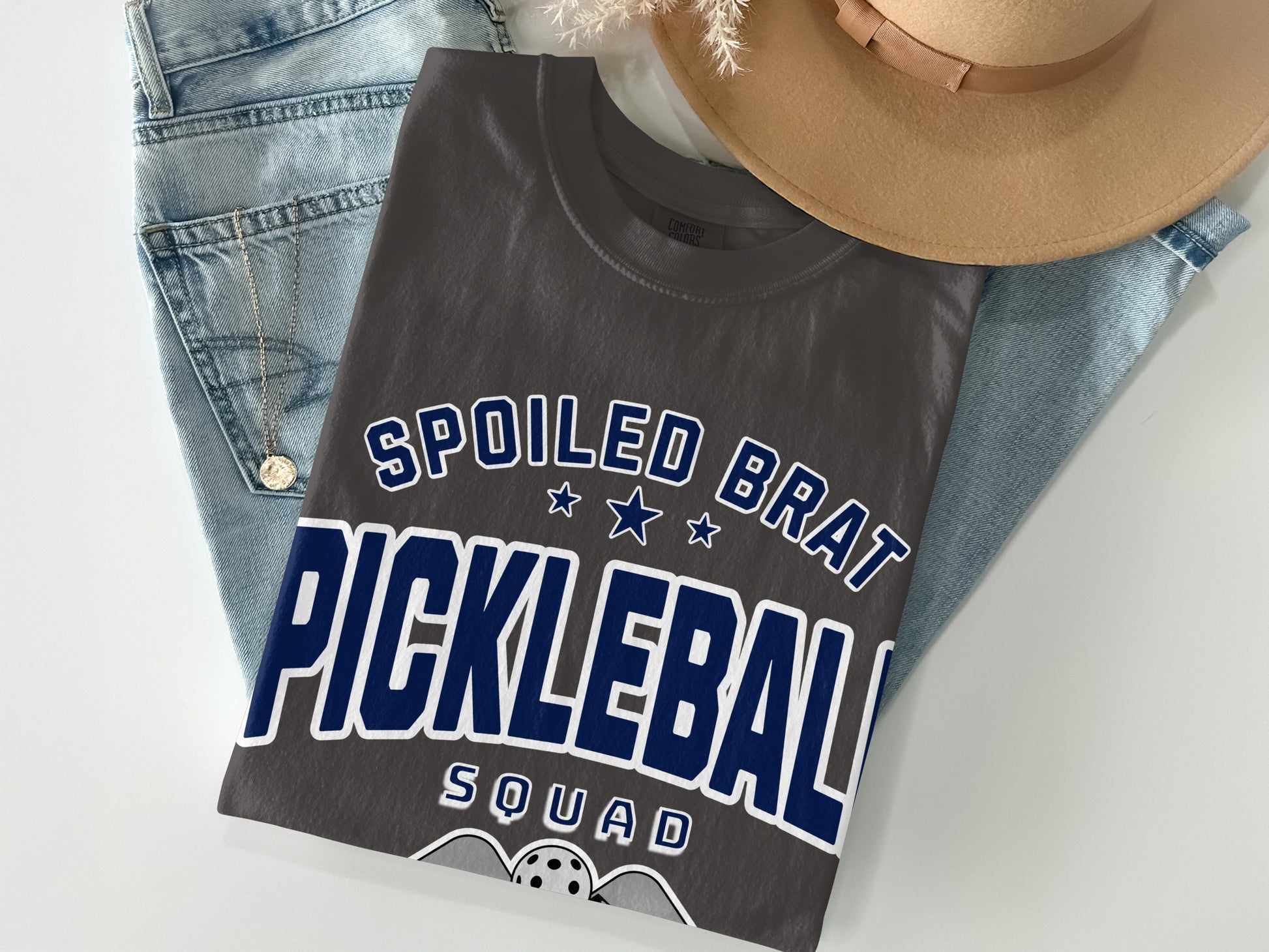 Spoiled Brat Pickleball Squad Graphic T-shirt