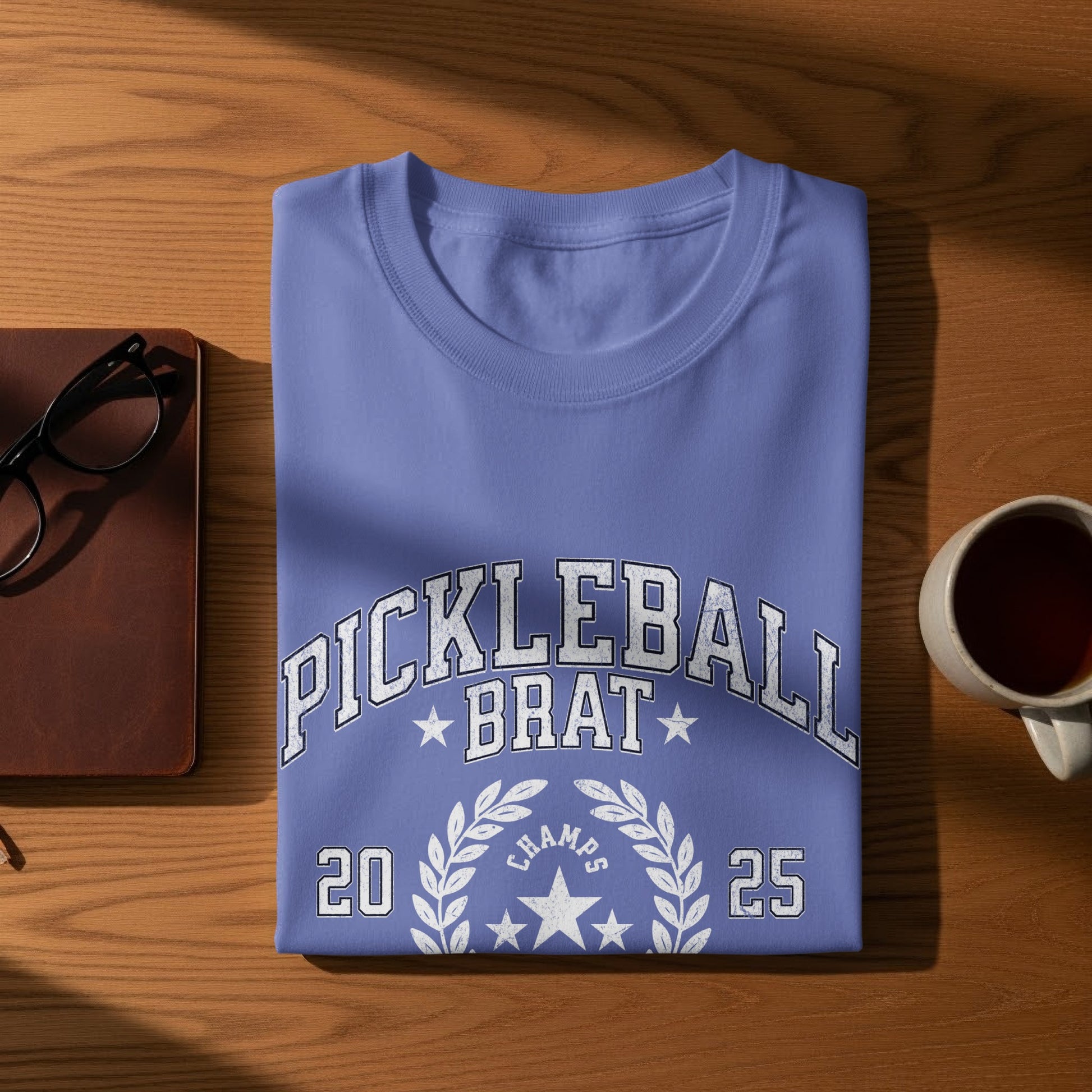 Pickleball Brat Champs 2025 Graphic T-Shirt Product