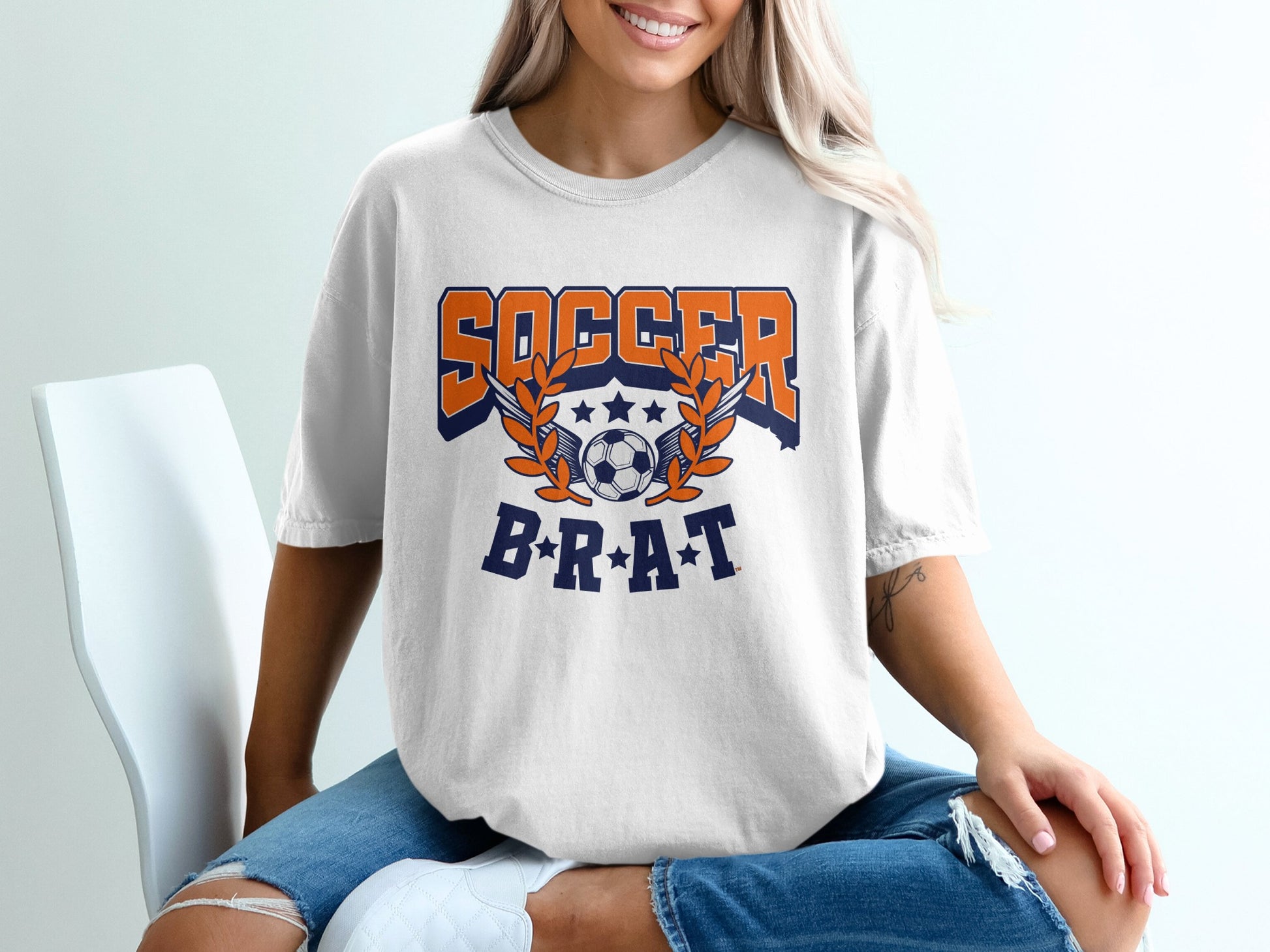 Soccer Brat Bold Graphic Tee Shirt product type