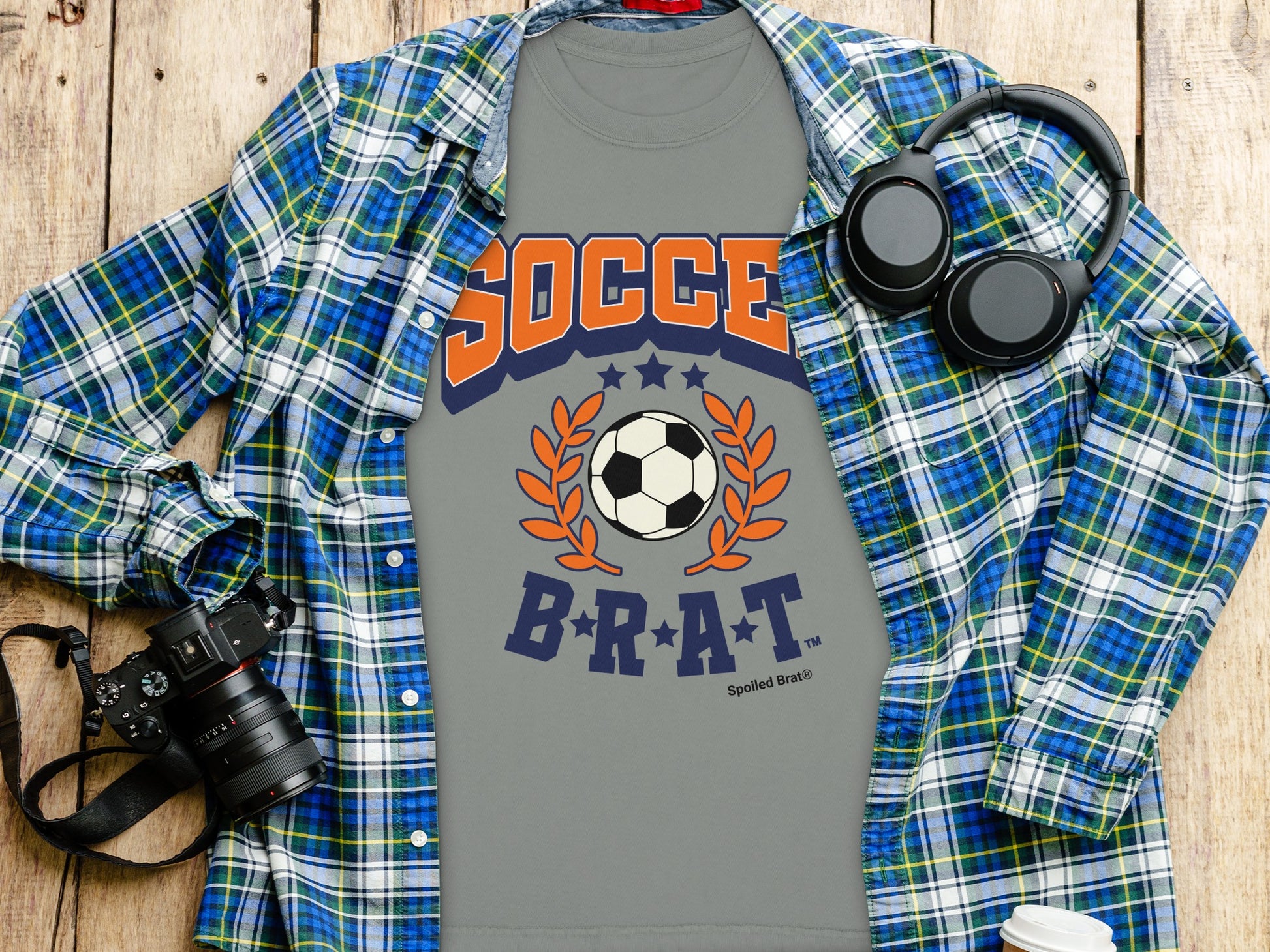 Soccer Brat Graphic Tee for Sports Enthusiasts