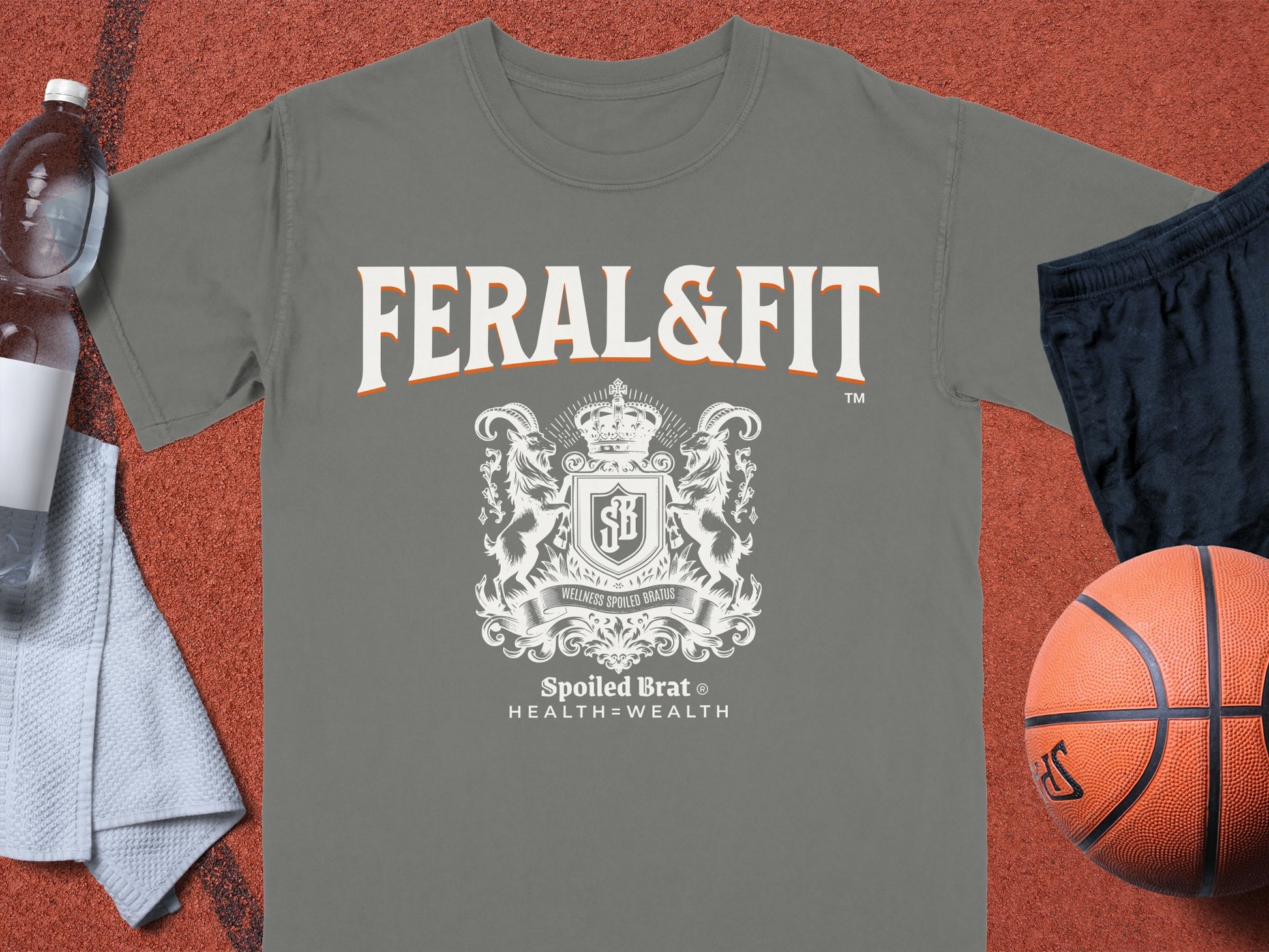 Feral and Fit Spoiled Brat Health Wealth t-shirt product