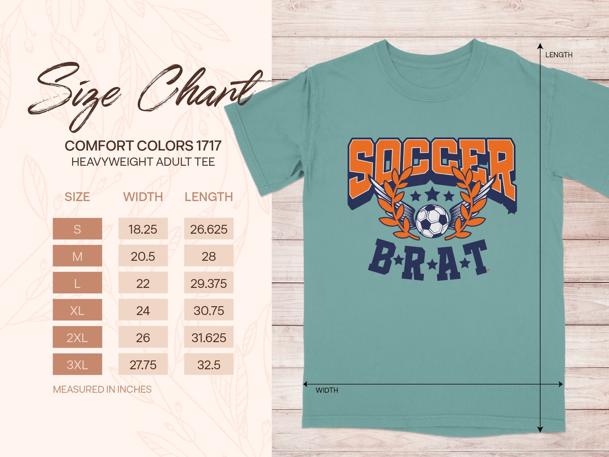 Soccer Brat Design Graphic Adult Tee Shirt product