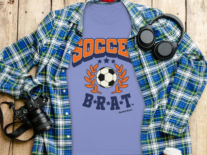 Soccer Brat Graphic Tee for Sports Enthusiasts