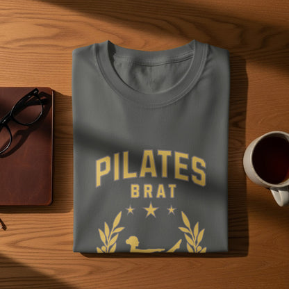 Pilates Brat Graphic Tee Comfortable Fit product type