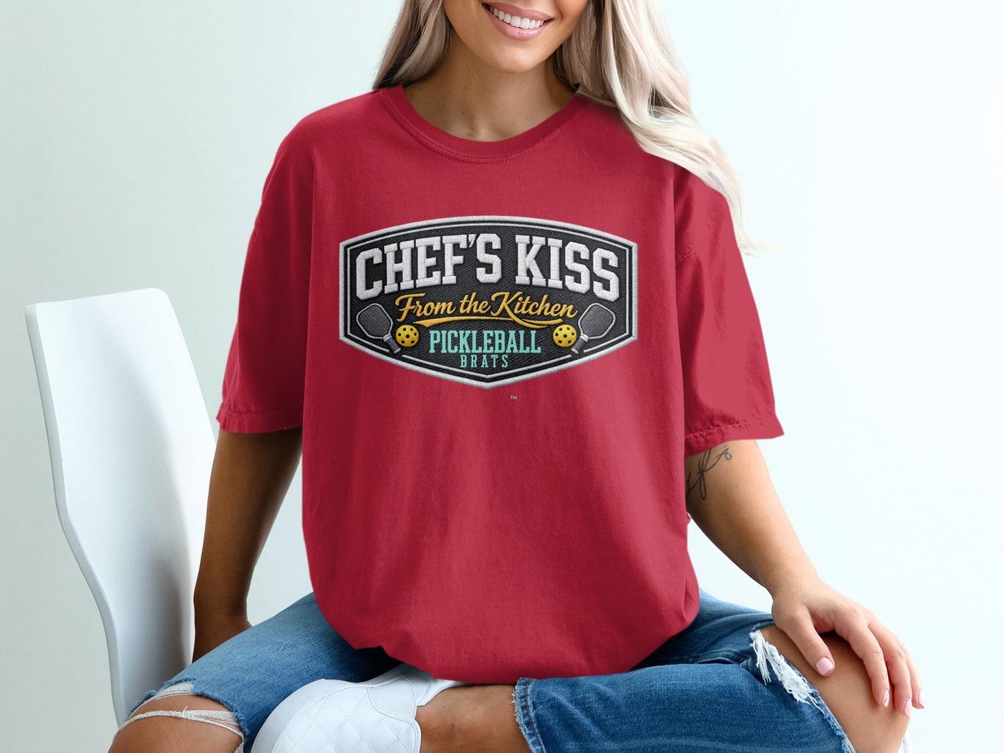 Chef's Kiss Pickleball Beat From the Kitchen T-Shirt