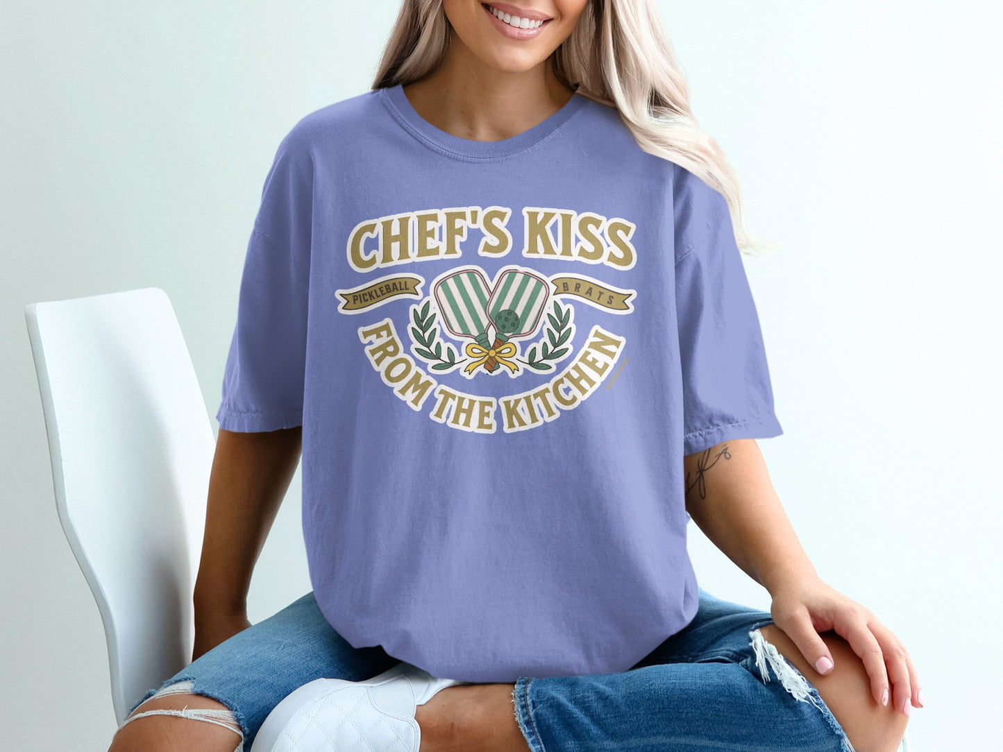 Chef's Kiss From The Kitchen Pickleball Shirt
