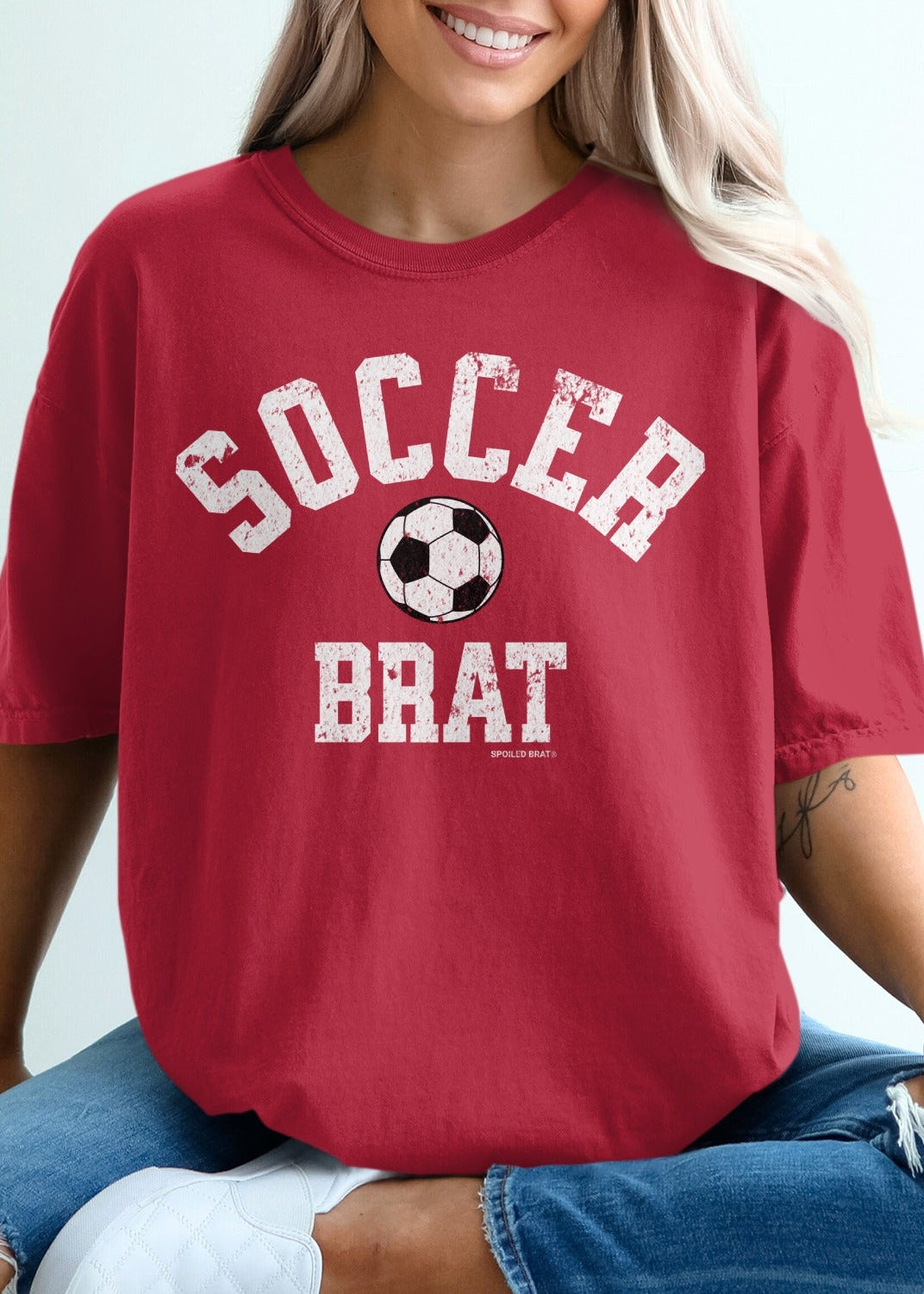 Soccer Brat Graphic Tee for Casual Wear