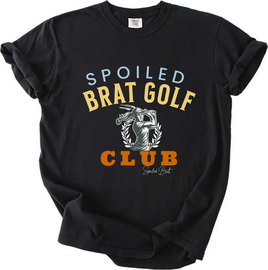 Spoiled Brat Golf Club T-Shirt for Golf Enthusiasts Product