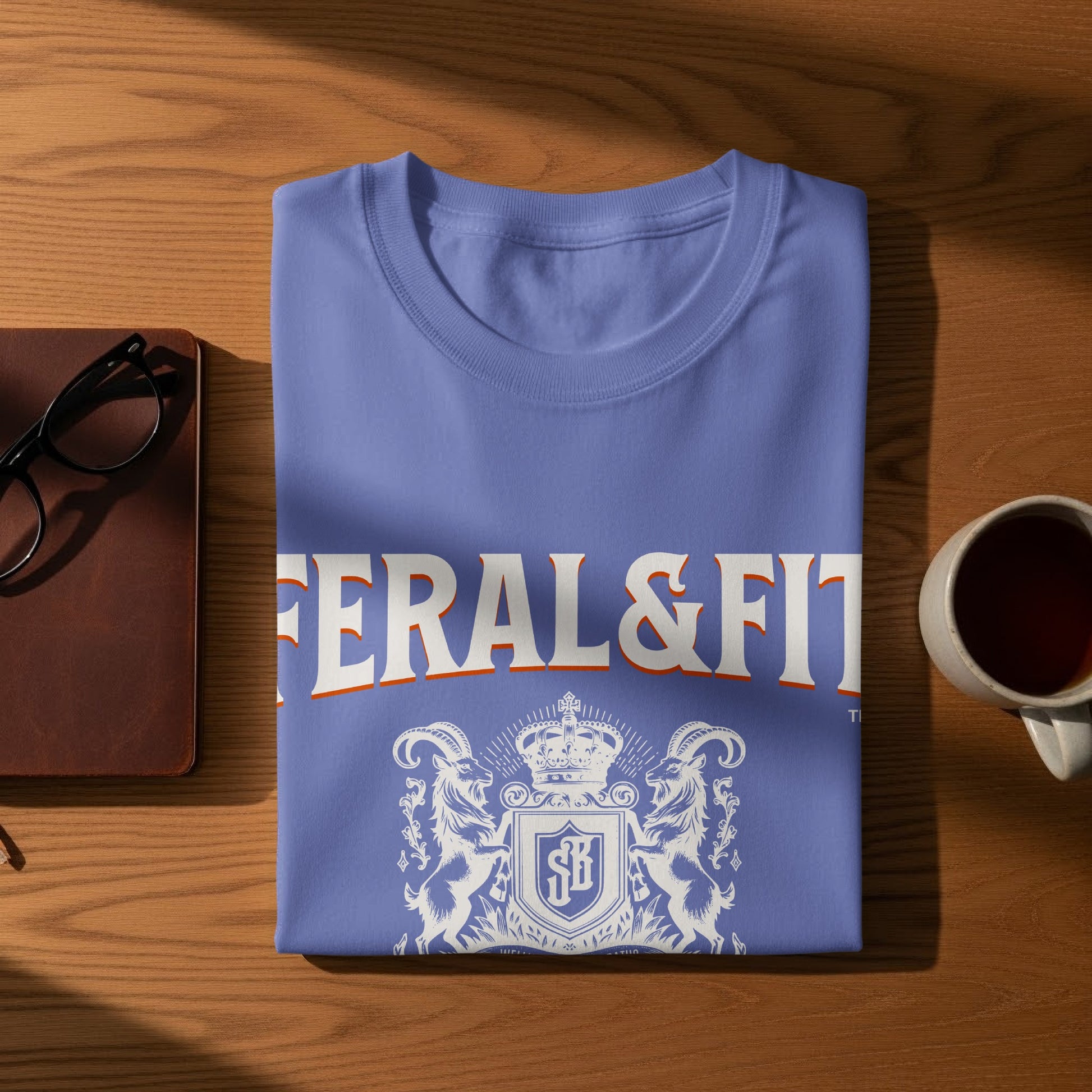 Feral and Fit Crest Graphic Printed T-Shirt product type