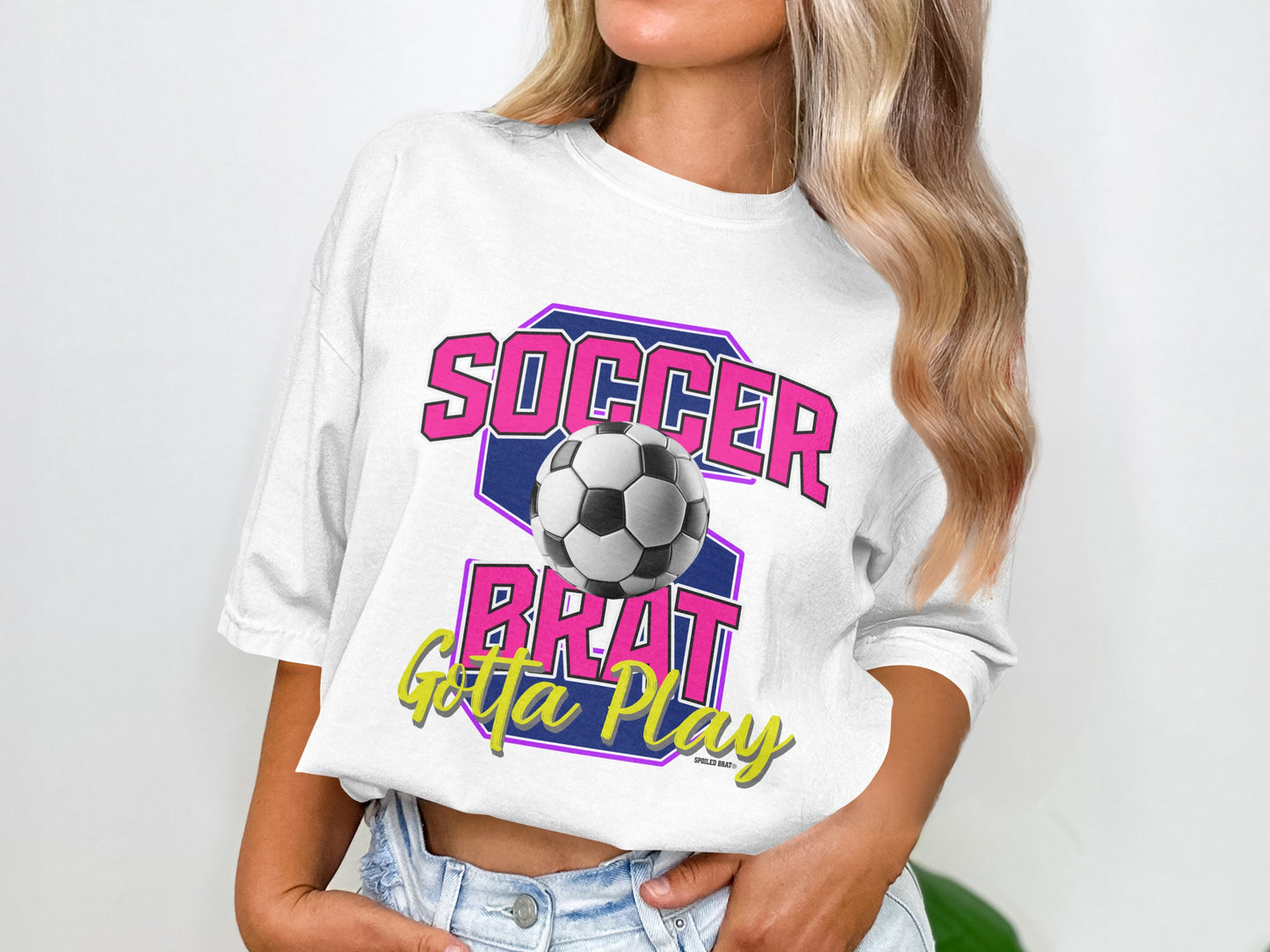 Soccer Brat Gotta Play Graphic Tee Shirt product