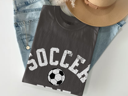 Soccer Ball Graphic Print Shirt for Casual Wear