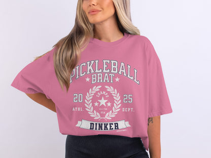 Pickleball Brat Dinker Graphic T-Shirt product type