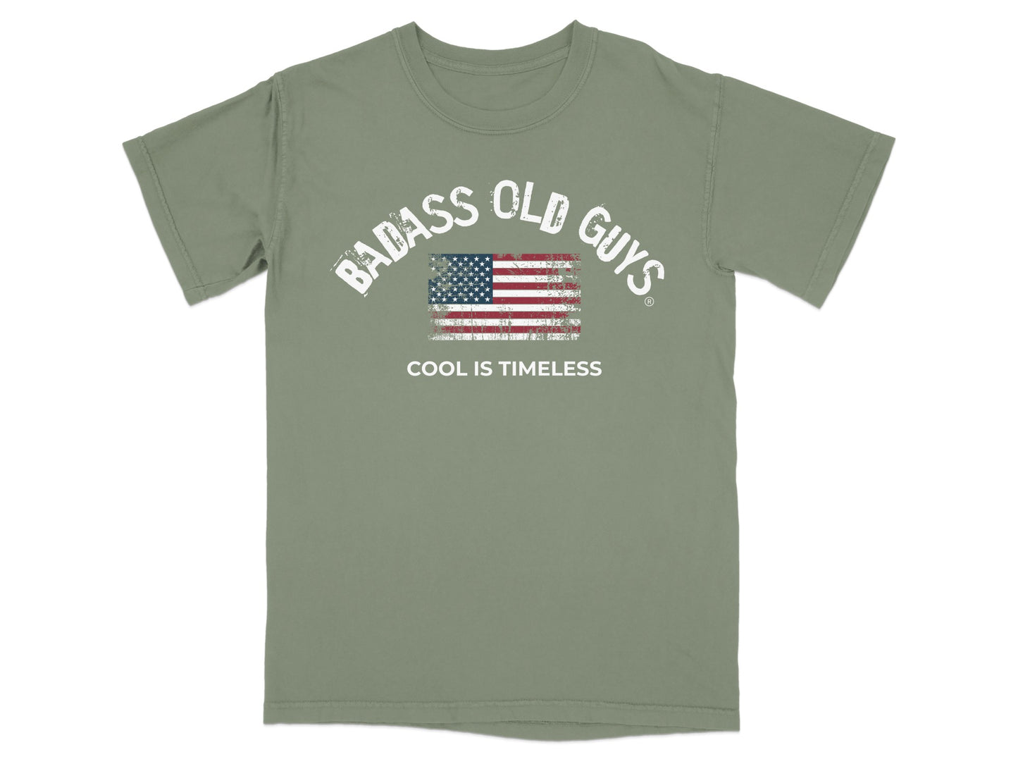 BADASS OLD GUYS American Flag COOL IS TIMELESS product type