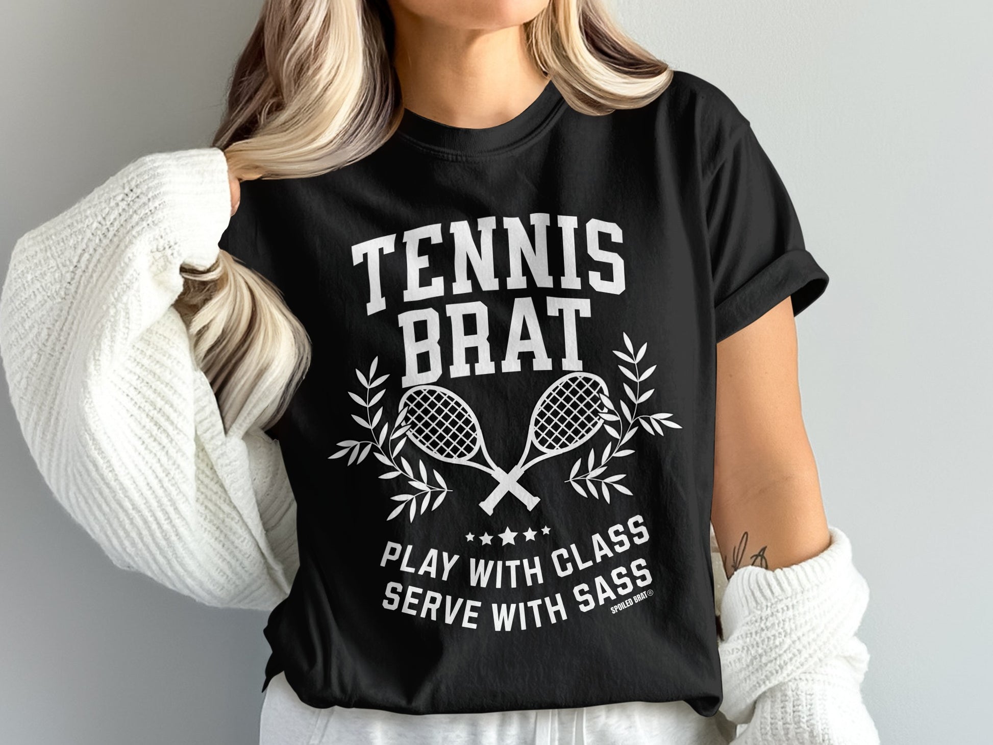 Tennis Brat Shirt Play With Class Serve With Sass product type