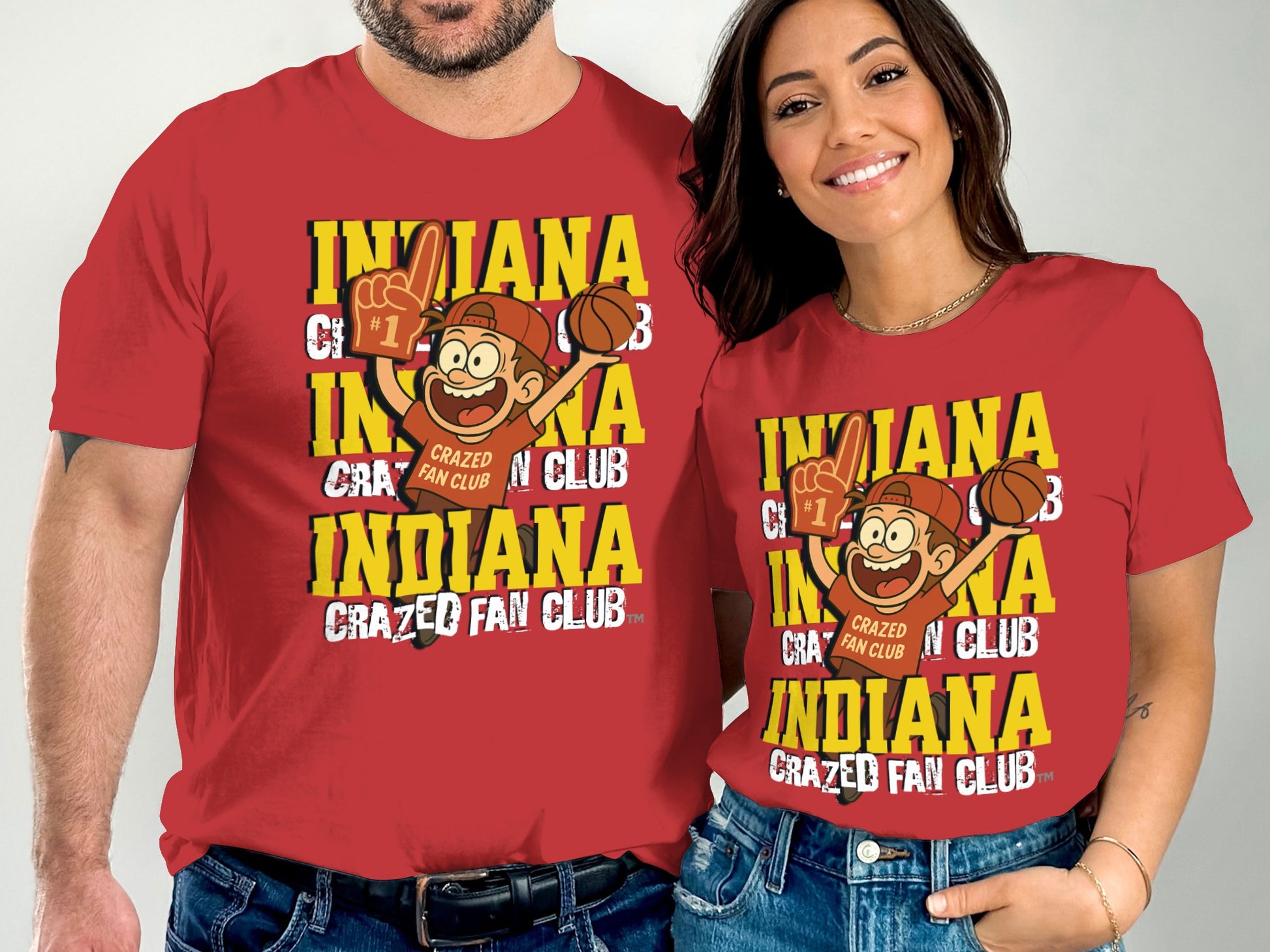 Indiana Crazed Fan Club Graphic T-Shirt product