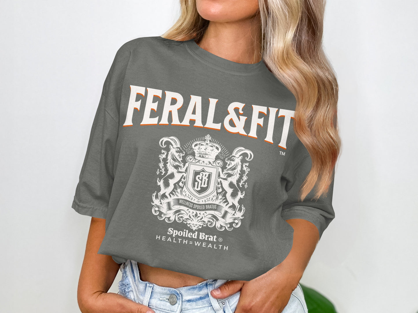 Feral and Fit Spoiled Brat Health Wealth T-shirt product