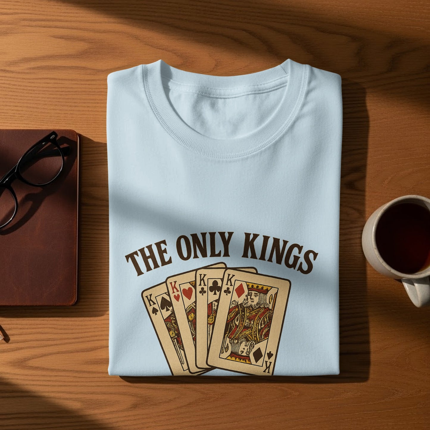 The Only Kings Playing Cards Graphic Tee product
