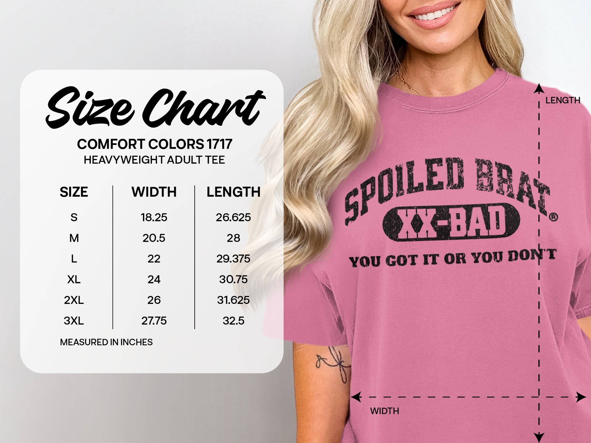 Spoiled Brat XX-Bad You Got It Or You Don't Tee product type