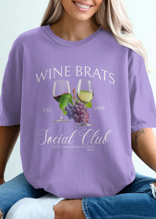 Wine Brats Social Club Graphic T-Shirt product type