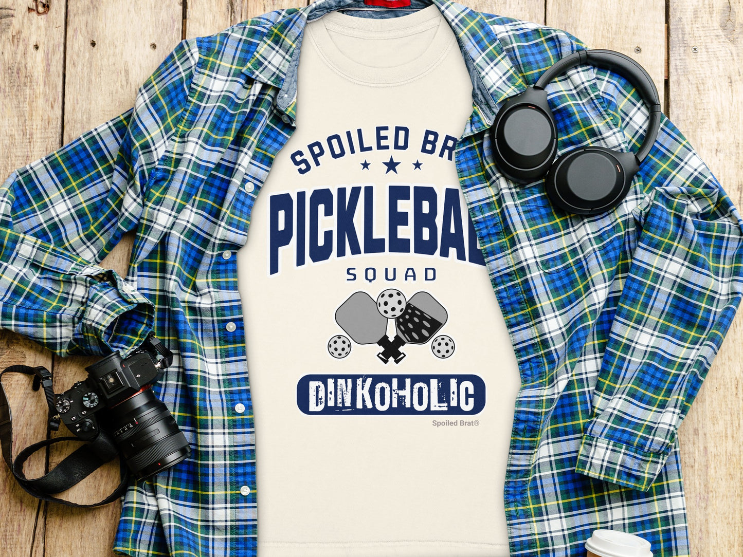 Spoiled Brat Pickleball Squad Dinkoholic T-shirt