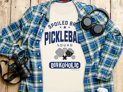 Spoiled Brat Pickleball Squad Dinkoholic T-shirt