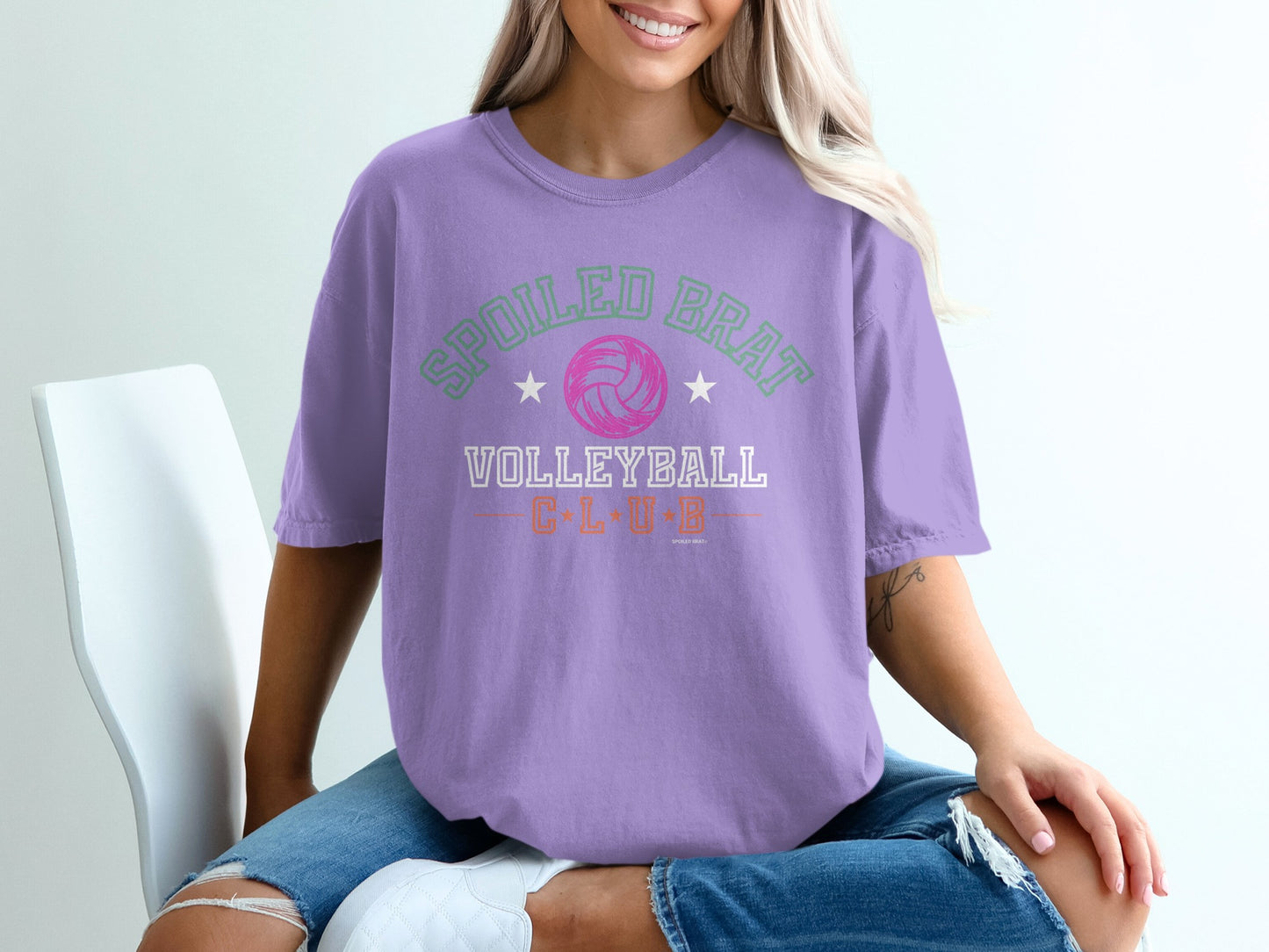 Spoiled Brat Volleyball Club Graphic Top product