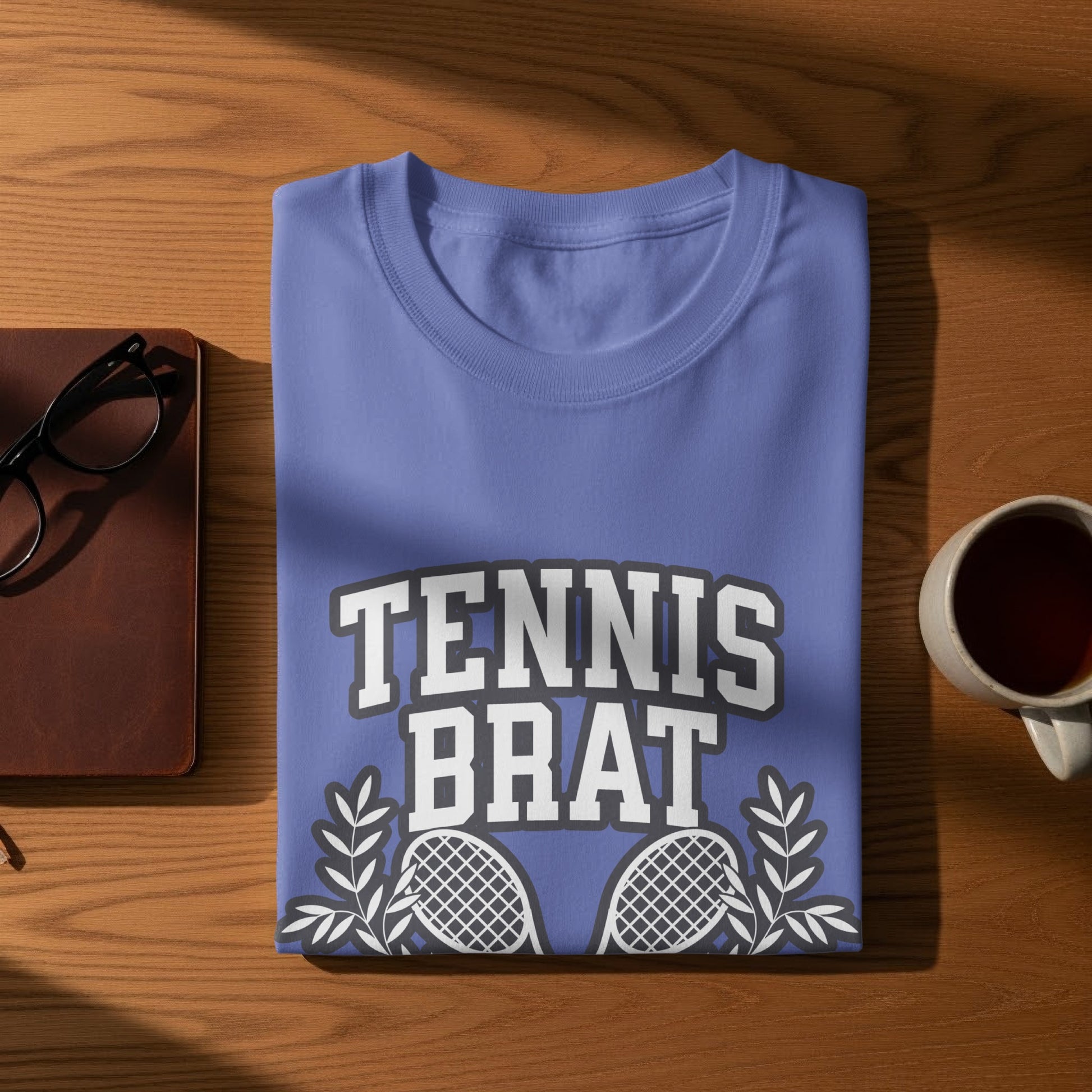 Tennis Brat Graphic Tee for Tennis Enthusiasts product type