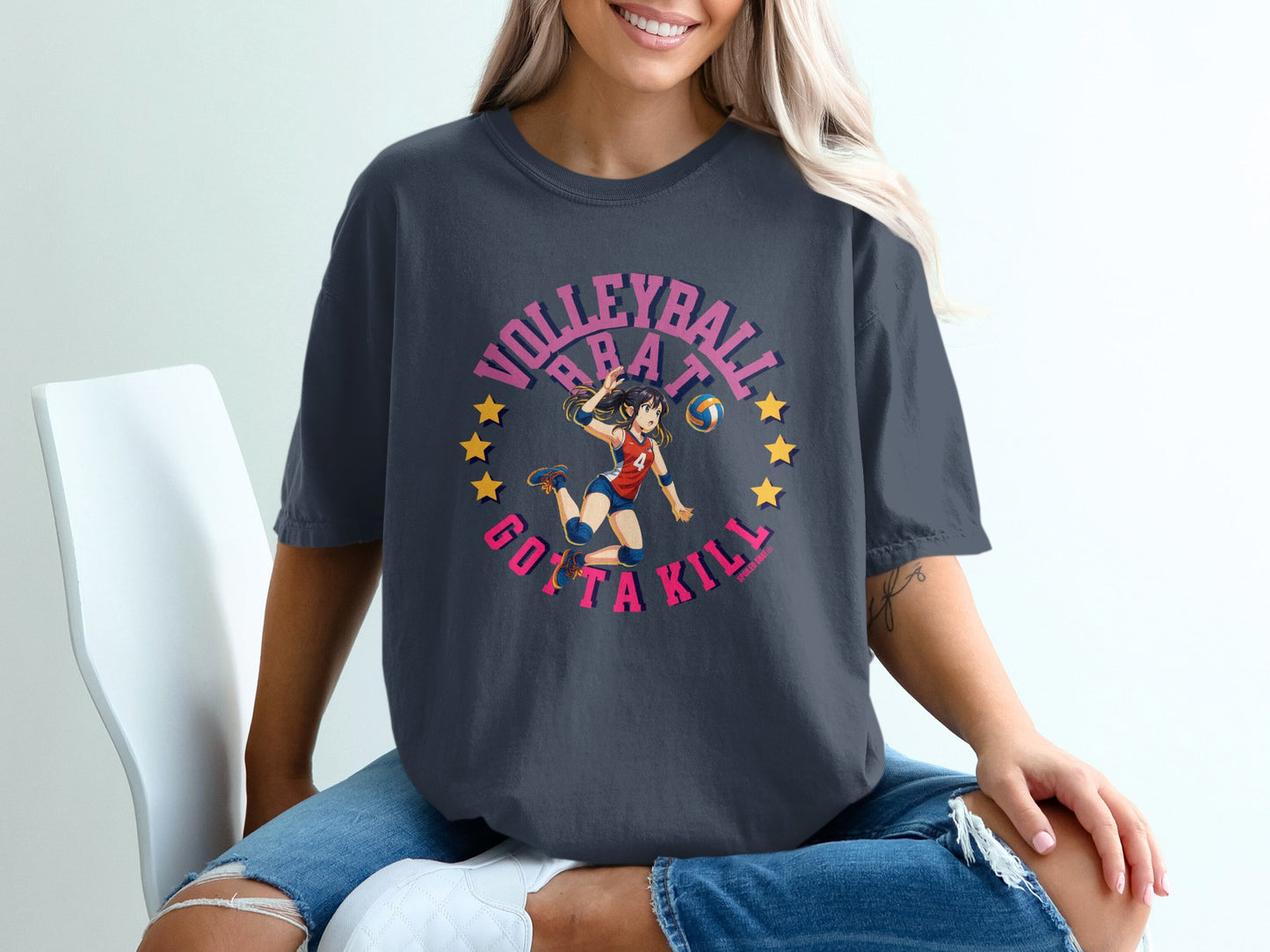 Volleyball Brat Gotta Kill Anime Player product type