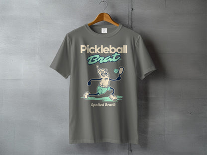 Pickleball Brat Character Spoiled Brat Graphic T-Shirt