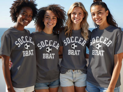 Soccer Brat Graphic Design Short Sleeve Unisex Shirt