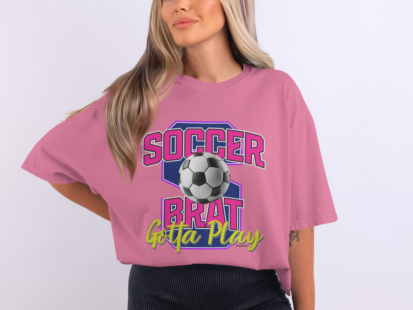 Soccer Brat Gotta Play Graphic Print Shirt product