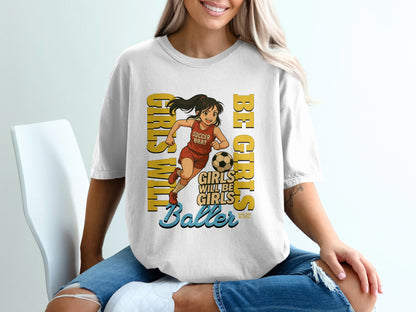 Girls Will Be Girls Baller Graphic Tee product