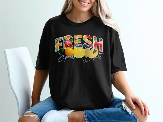 Fresh Squeezed Fruits Graphic Print T-Shirt product