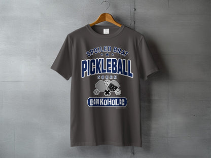 Spoiled Brat Pickleball Squad Dinkoholic Graphic T-shirt