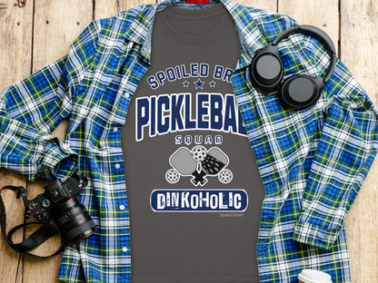 Spoiled Brat Pickleball Squad Dinkoholic Graphic Tee