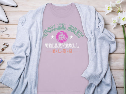 Spoiled Brat Volleyball Club Graphic Tee product type