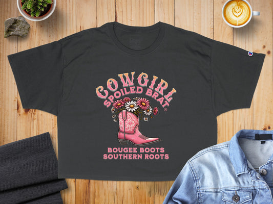 Cowgirl Spoiled Brat Bougie Boots Southern Roots product type