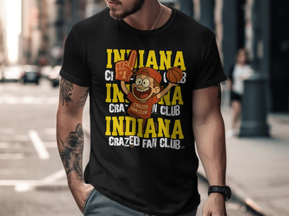 Indiana Crazed Fan Club Basketball T-shirt product