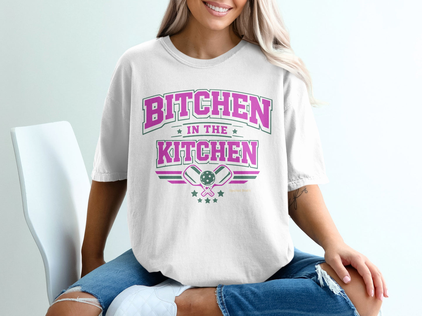 Bitchen in the Kitchen Graphic Tee Shirt Apparel