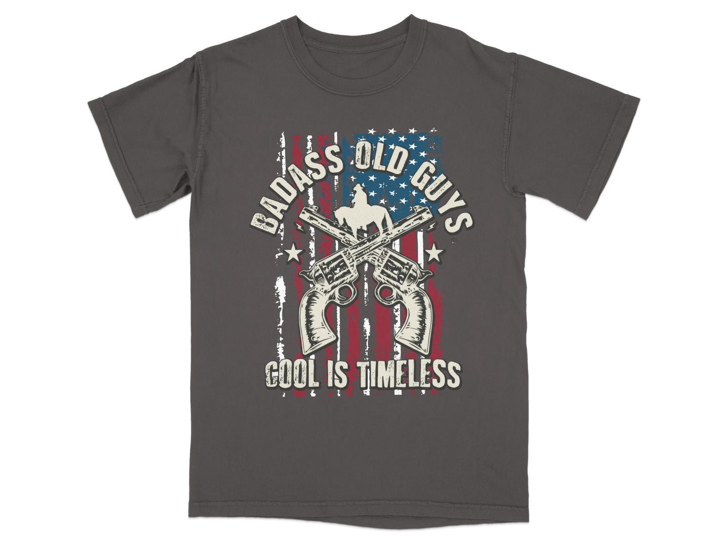 BADASS OLD GUYS COOL IS TIMELESS American Flag product type