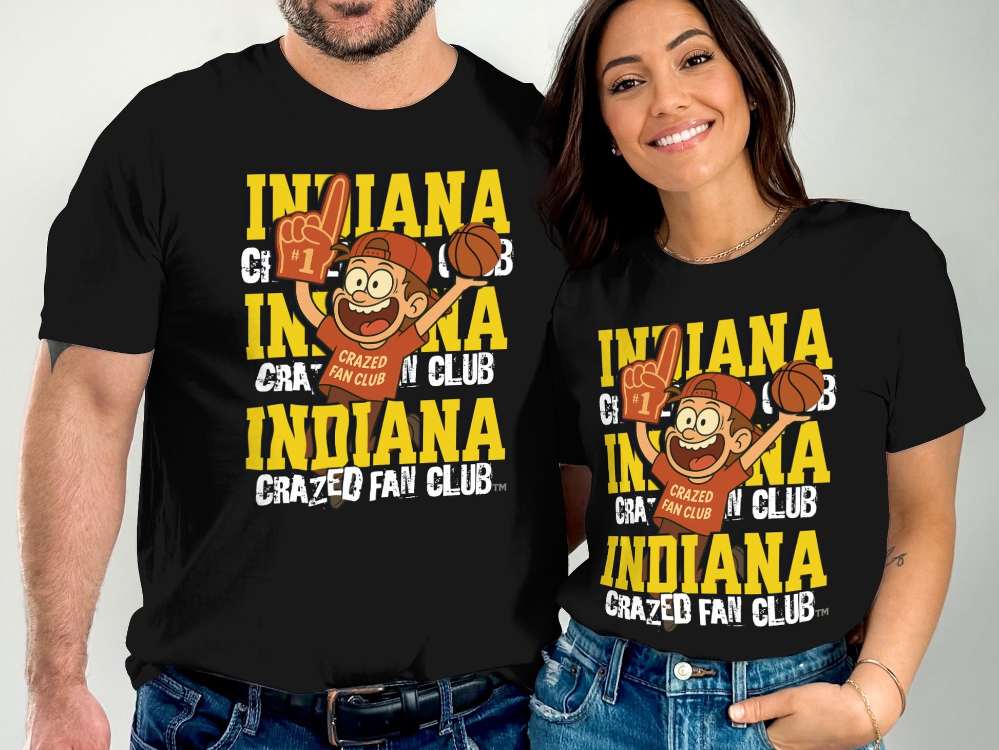 Indiana Crazed Fan Club Graphic T-Shirt product