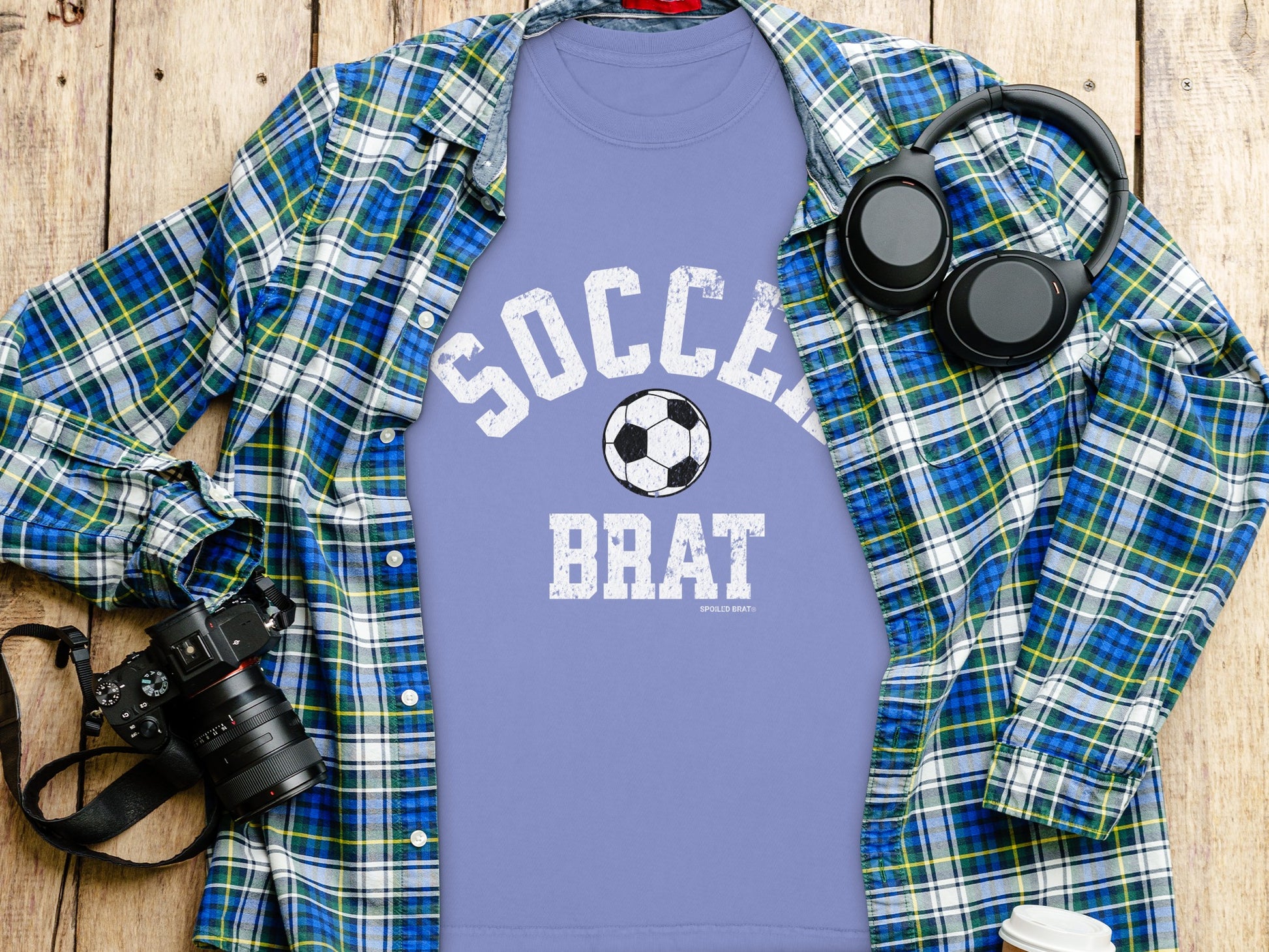 Soccer Brat Graphic Tee for Enthusiastic Soccer Fans
