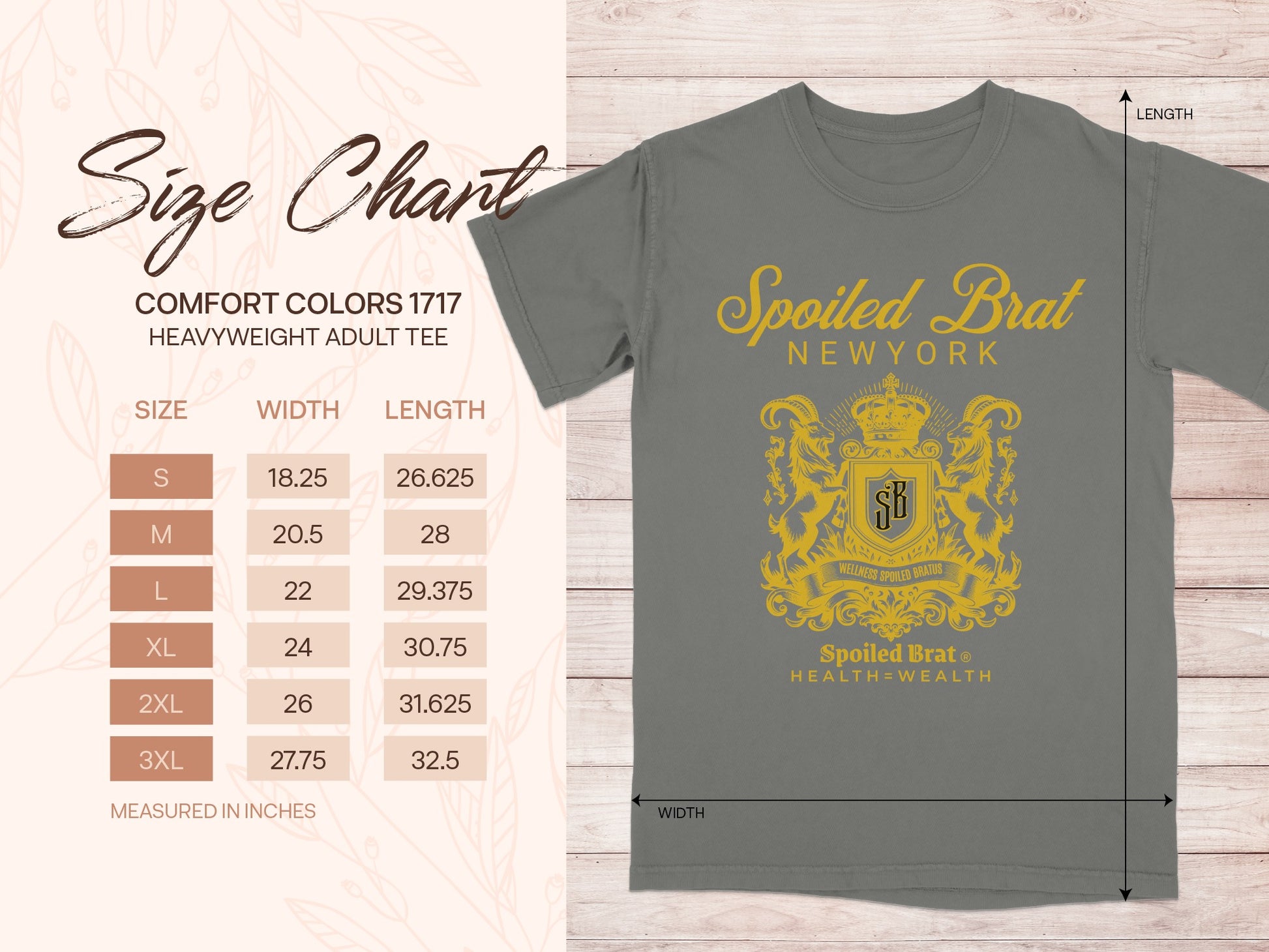 Spoiled Brat New York Health Wealth Adult Tee product type