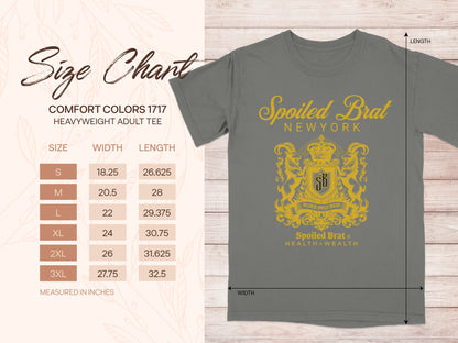 Spoiled Brat New York Health Wealth Adult Tee product type