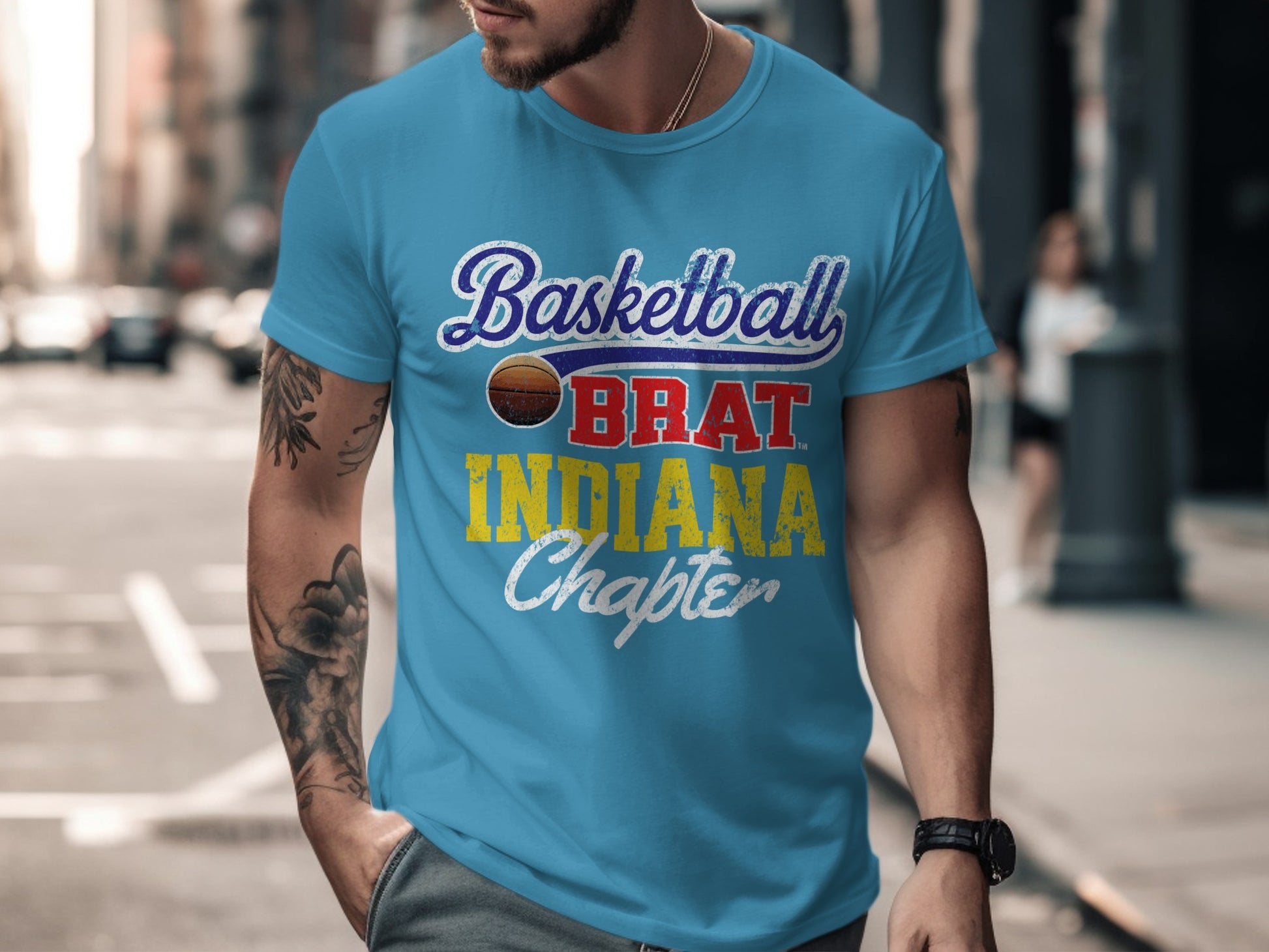 Basketball Brat Indiana Chapter Graphic T-Shirt product