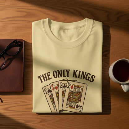 The Only Kings Playing Cards Graphic Tee product