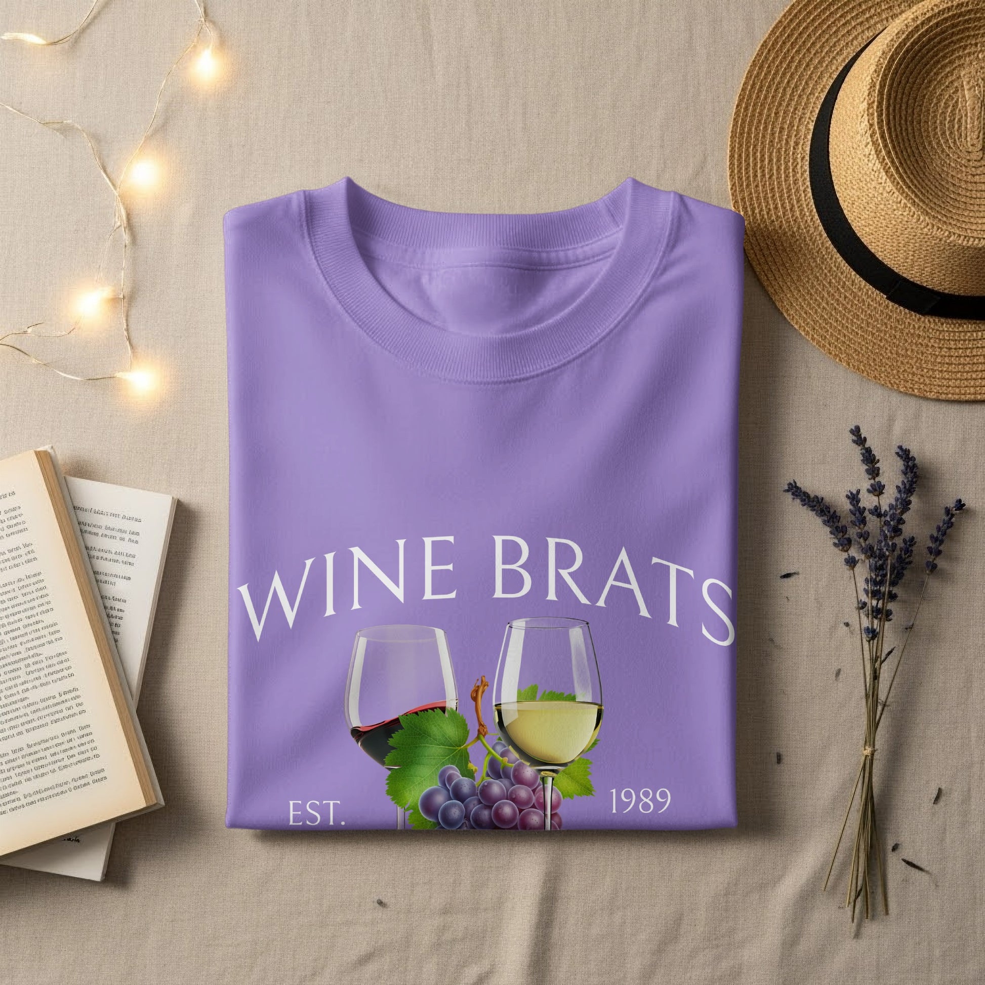 Wine Brats Est 1989 Graphic Tee product