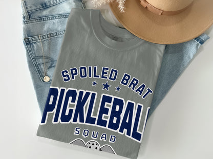 Spoiled Brat Pickleball Squad Graphic Tee Shirt